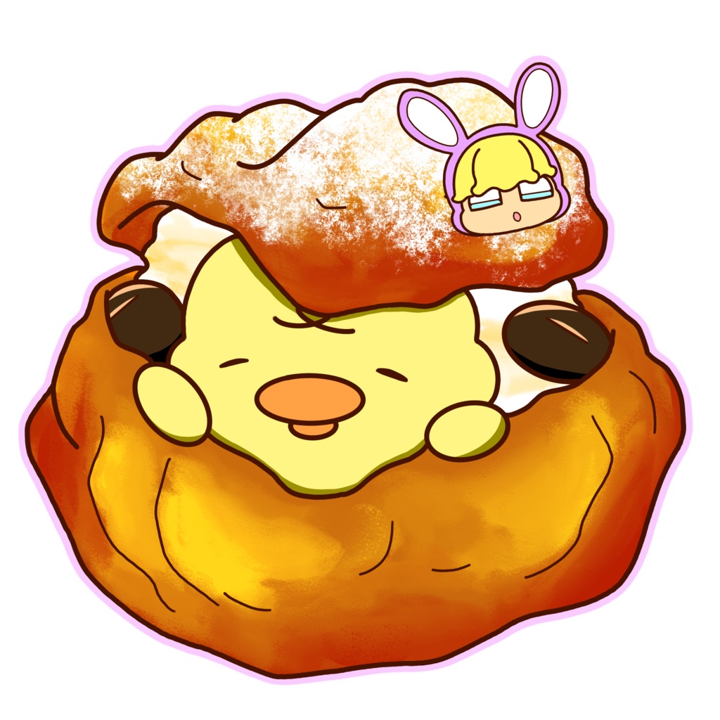 完全平和主義者ペインちゃん　ぴよアクリルキーホルダー