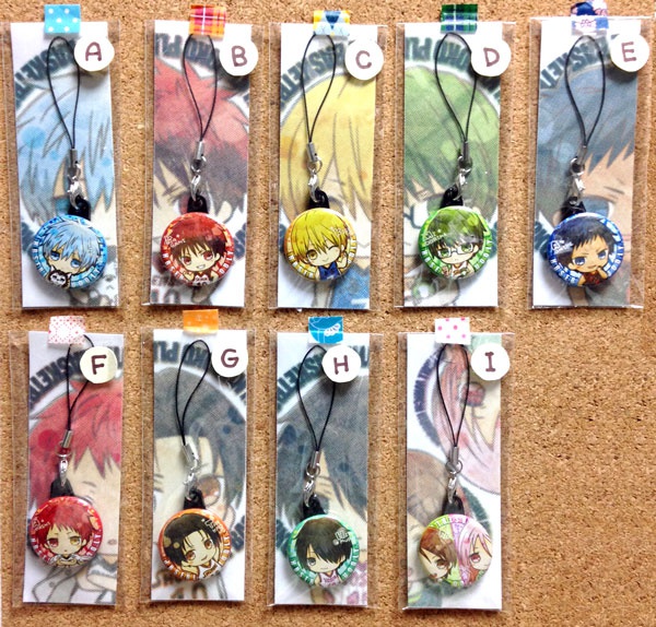 クロコノ缶バッジ型ストラップ