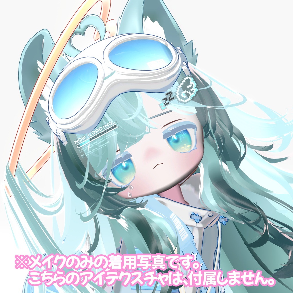 【キプフェル専用】☆トゲかわメイク☆ makeup texture&eye texture