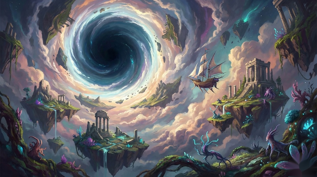 ファンタジー系な背景