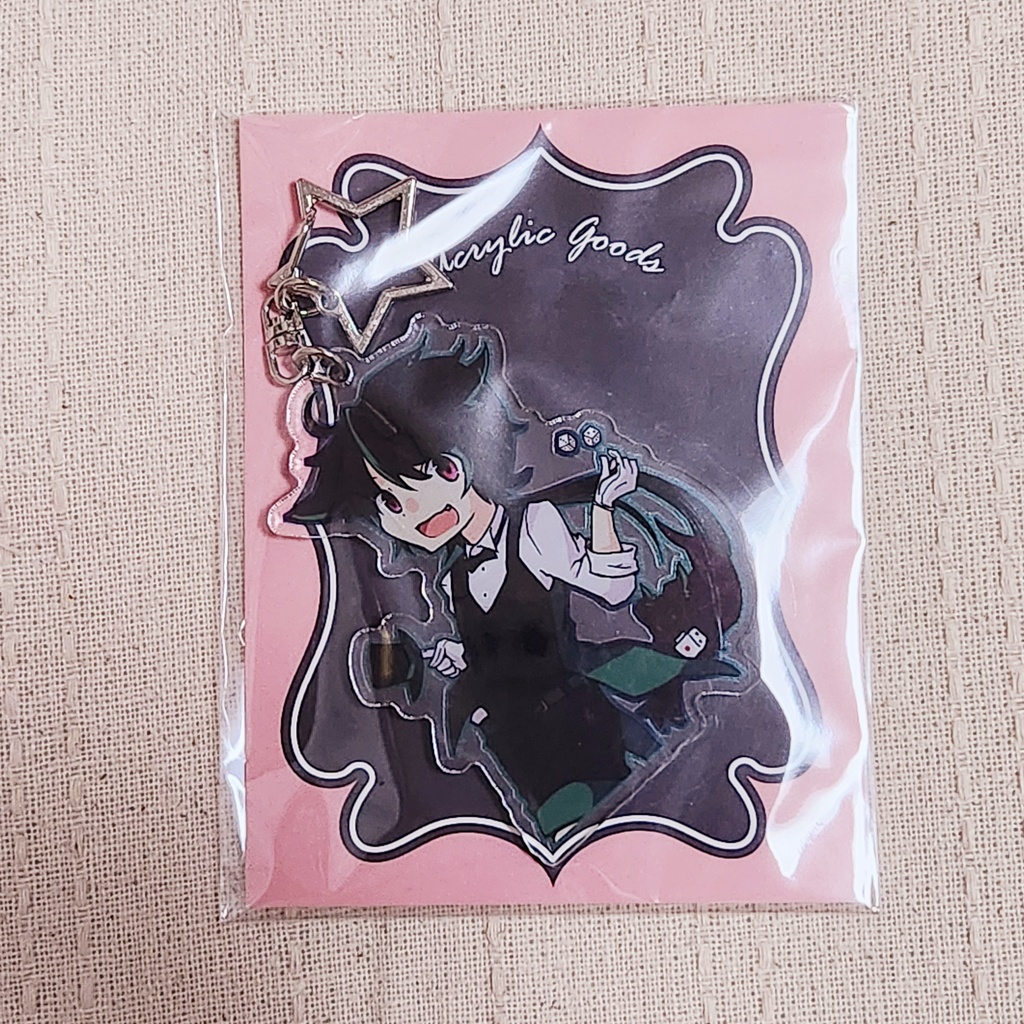 人型黒らいむアクリルキーホルダー