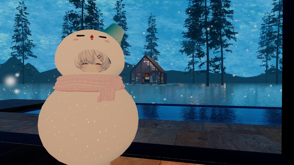 🐾無料版🐾きぐるみゆきだるま