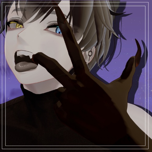 🐾狛乃🐾ウルフメイク&ネイルセット