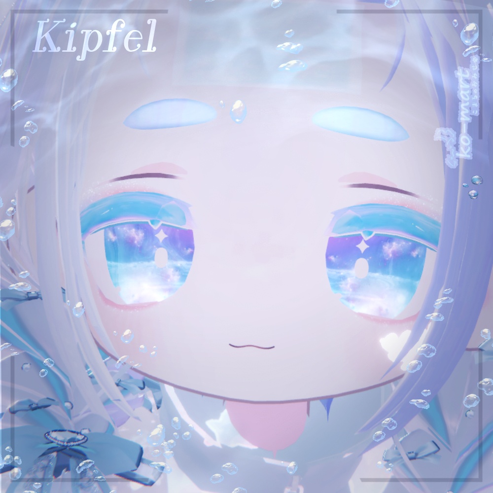 🐾アクセサリーのみあり🐾3Avatars eyes & make up ~Aqua~