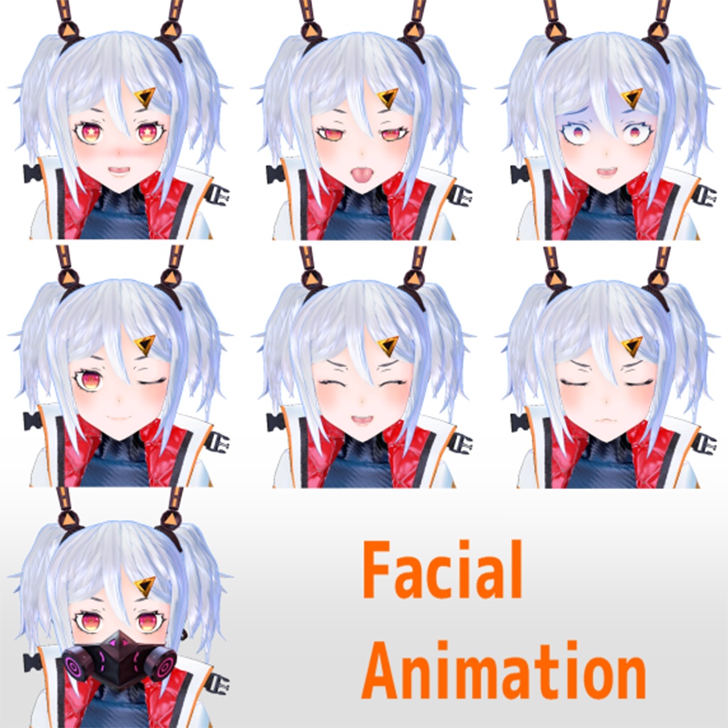 サイバーパンクうさぎ 「デジラビちゃん」/ Digirabi-chan