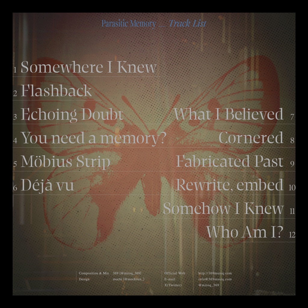 かゆいところに手が届くBGM集 vol.29《パラシティック・メモリ》