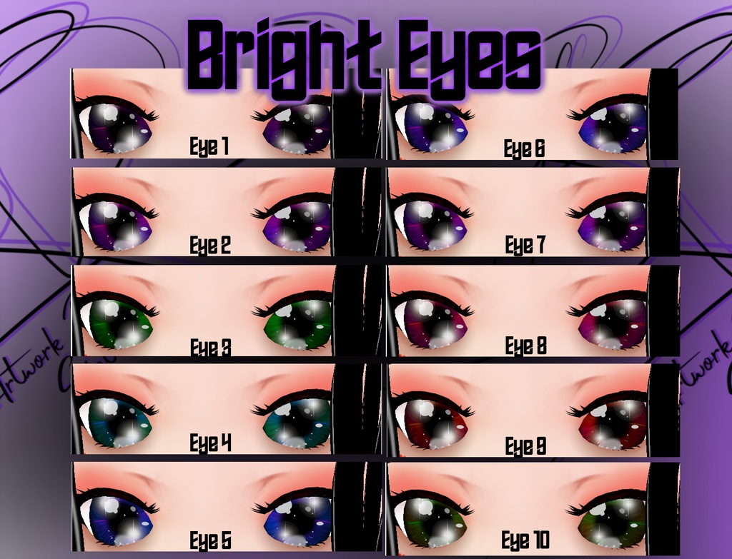 Bright Eye Textures