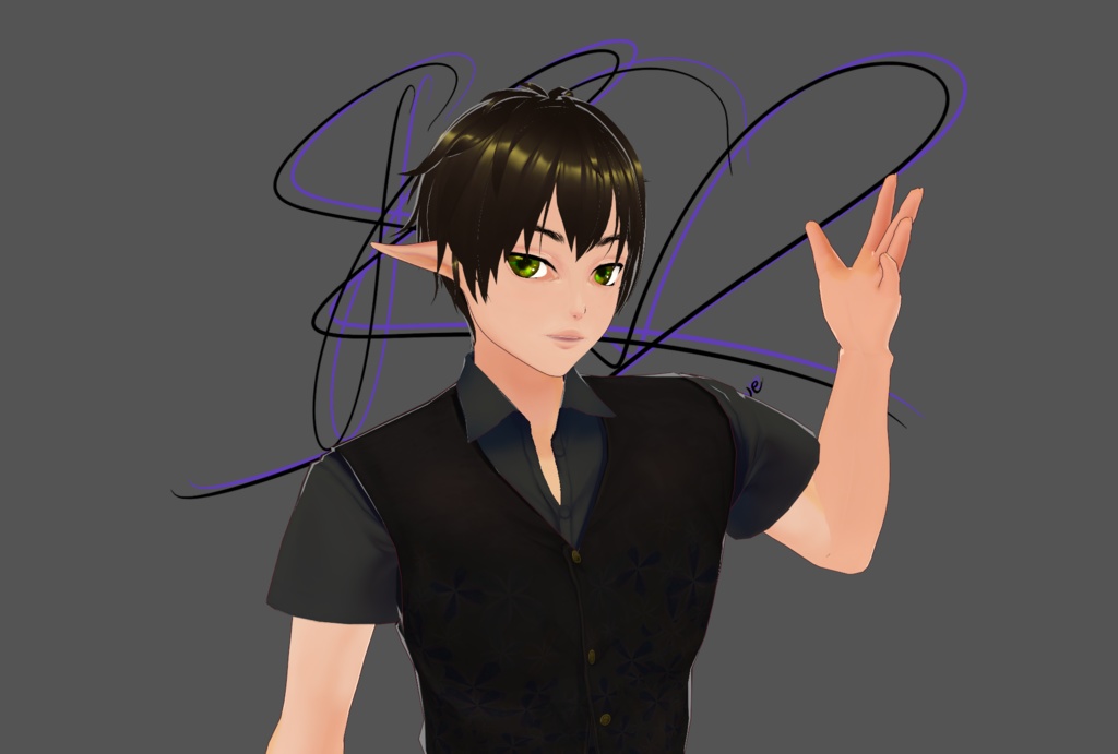 Elvin- Vtuber Model