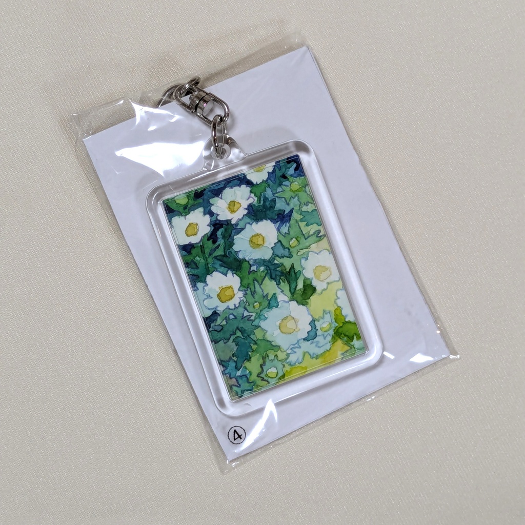 原画キーホルダー 長方形