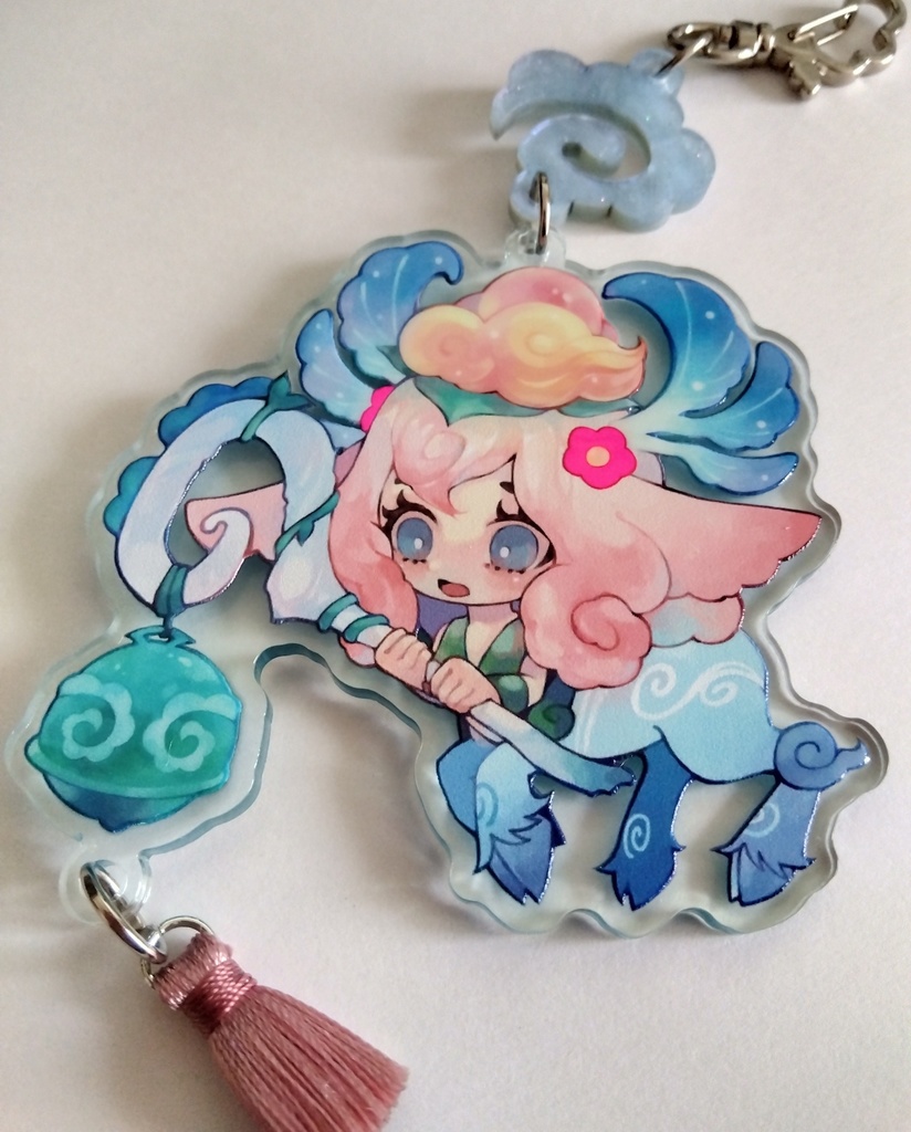山海絵巻伝リリア　アクリルキーホルダー