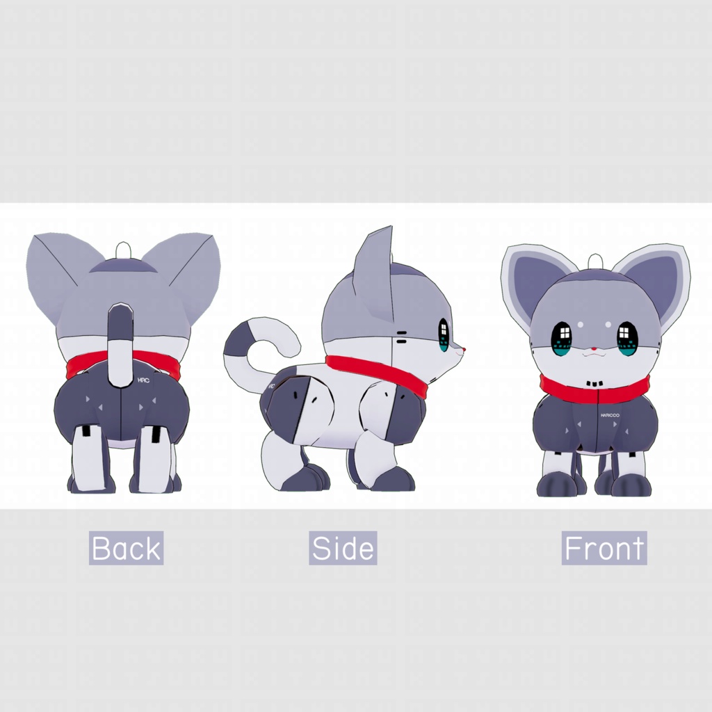 【3/1まで無料】VRC用アバター HARICCO -はりっこ-