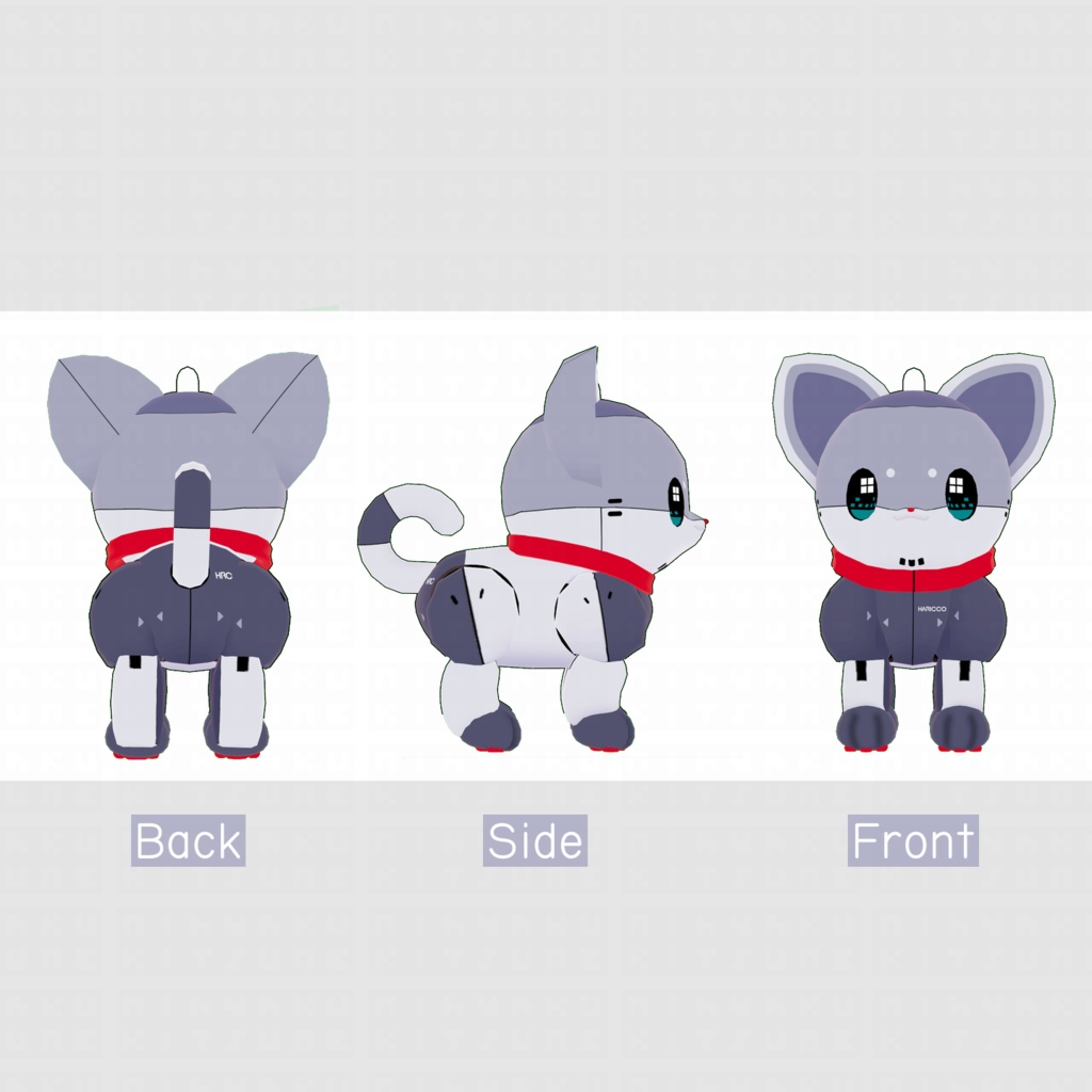 VRChat用アバター「はりっこ」