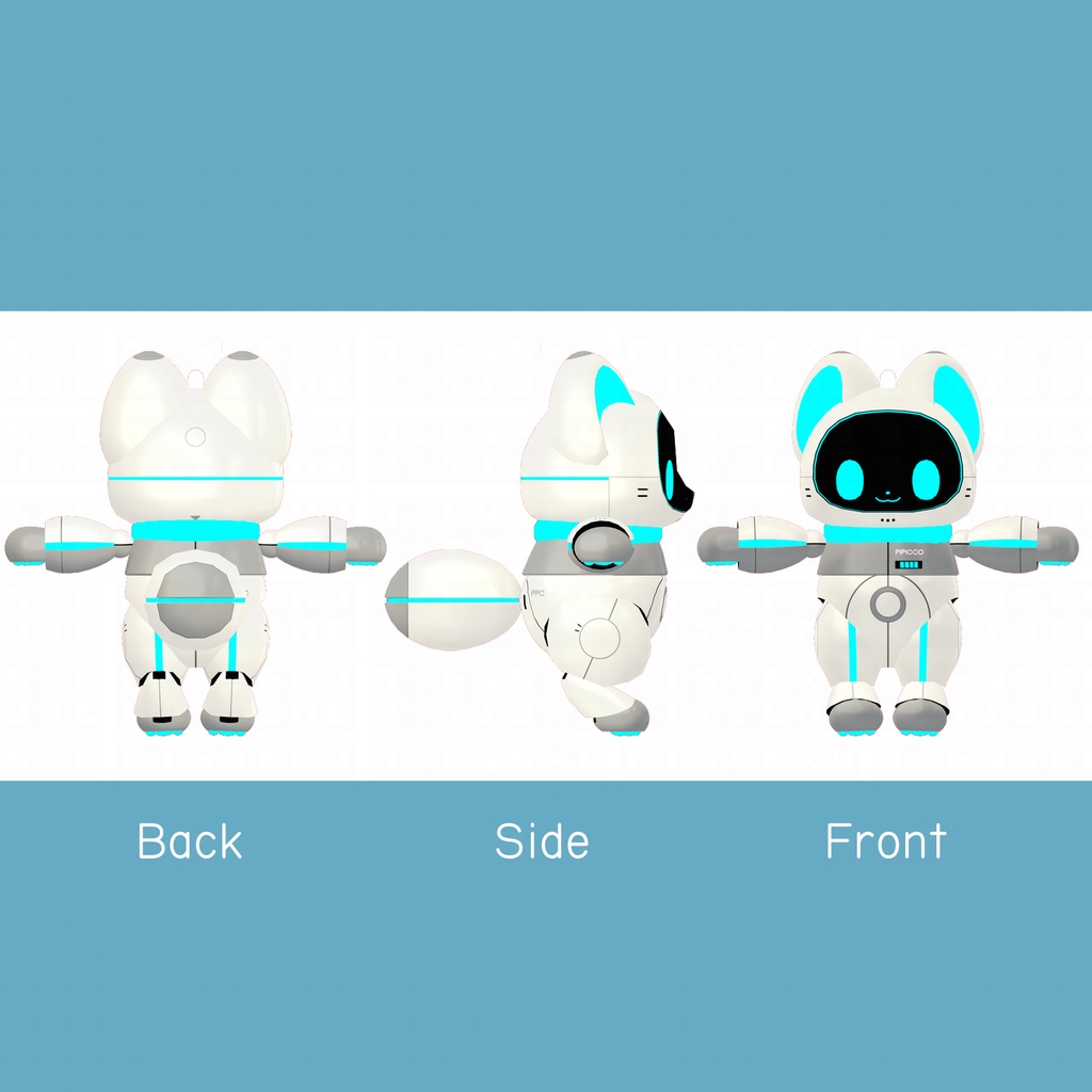 VRChat向けアバター「ぴぴっこ」