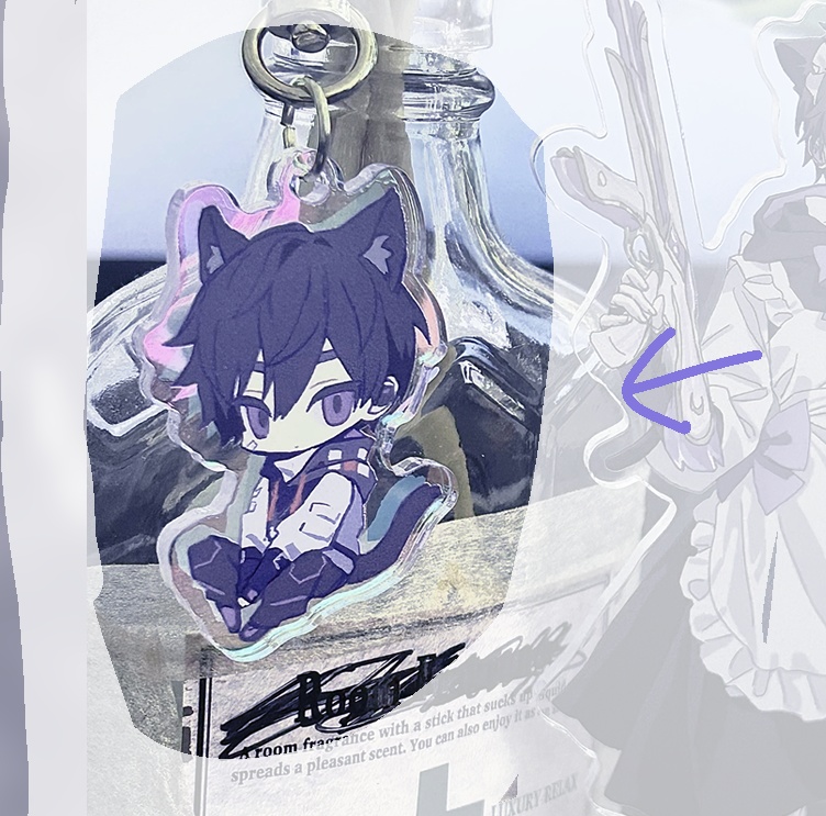 アイソにゃん　アクキー