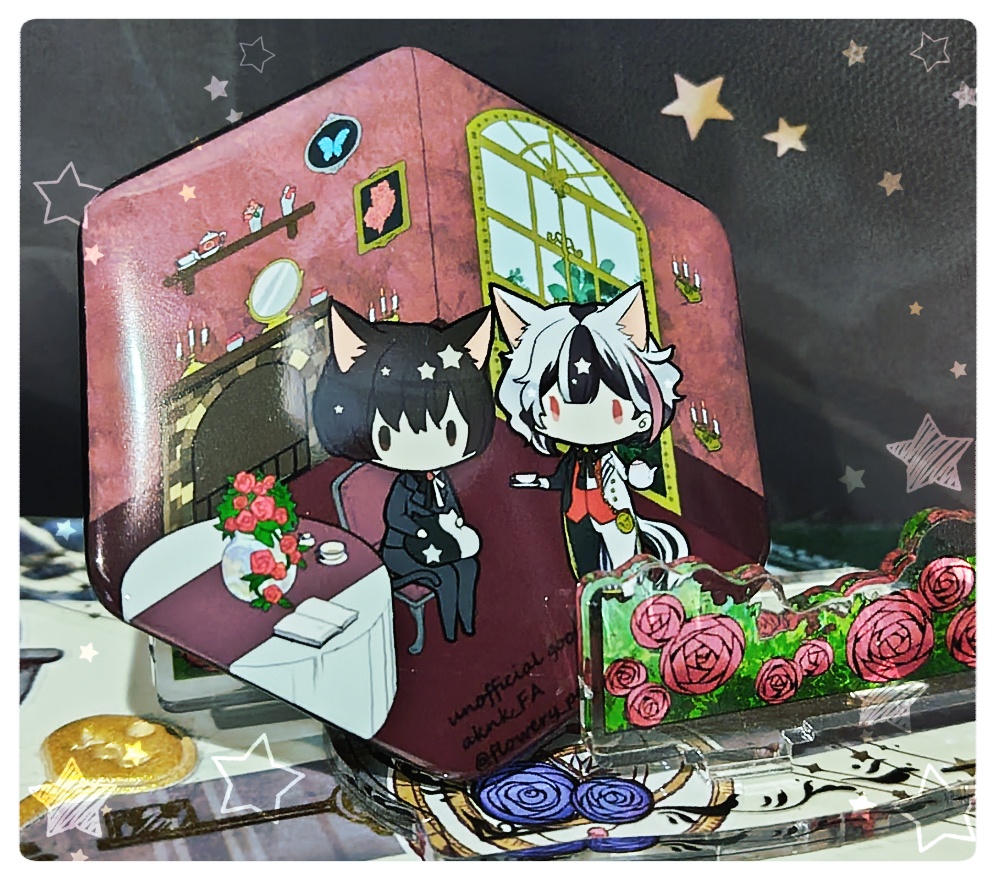 あ腐ねこ☆CP缶バッジ