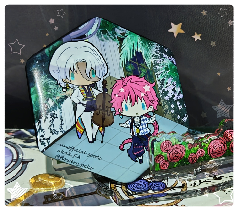 あ腐ねこ☆CP缶バッジ