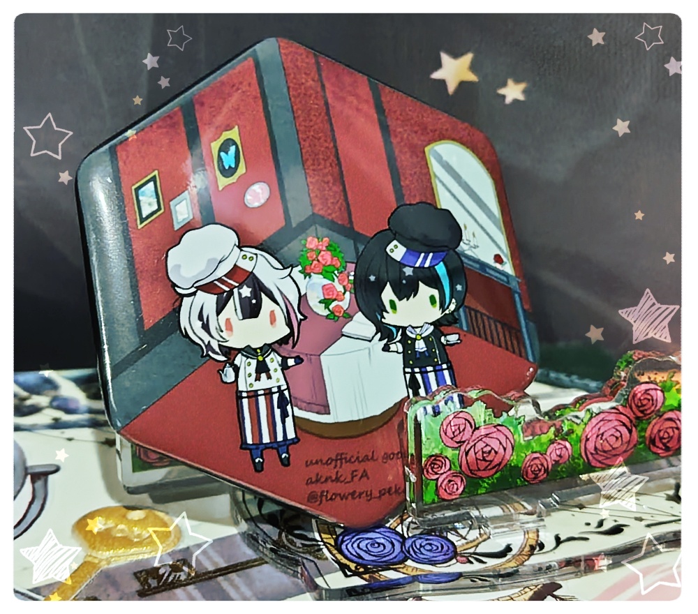 あ腐ねこ☆CP缶バッジ