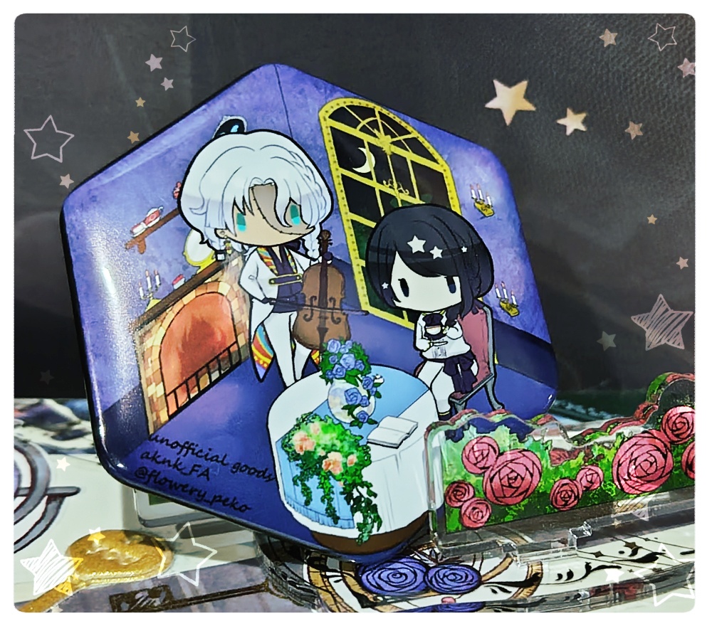 あ腐ねこ☆CP缶バッジ