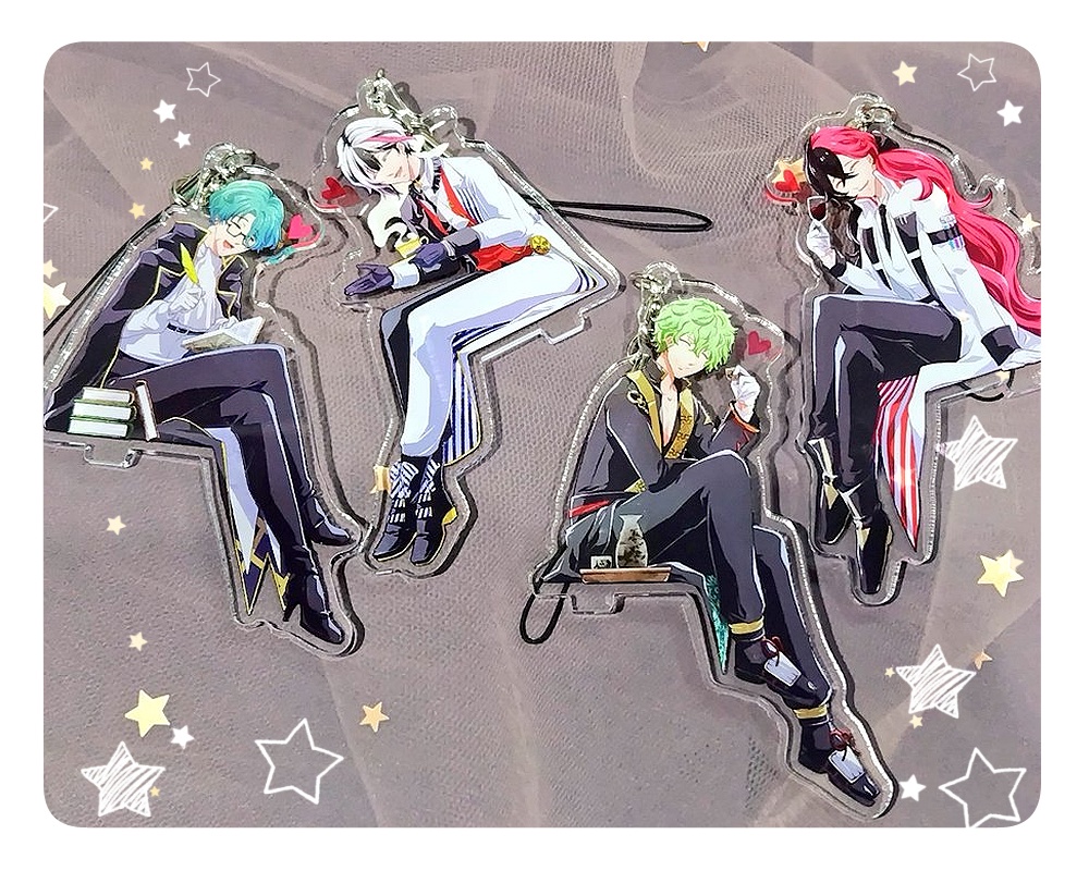 【アクリルスタンドにもなるキーホルダー】