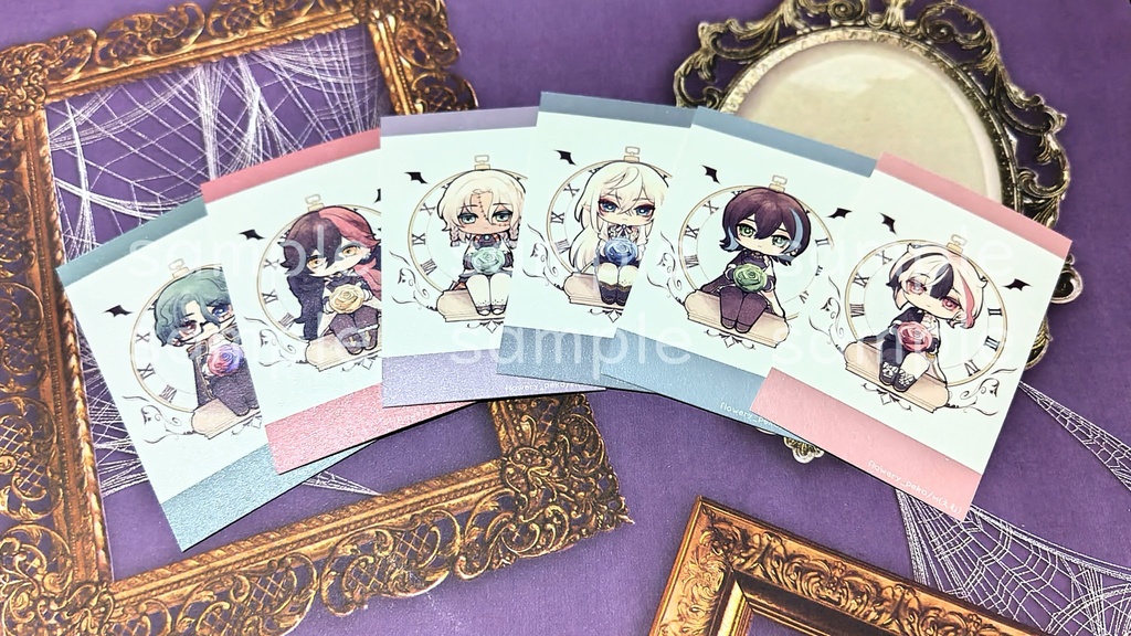 チェキサイズのカード