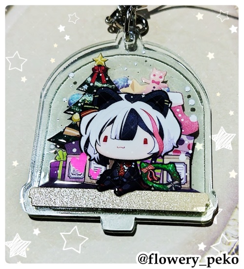 【アクキー】スノードーム風+α【特殊加工有】