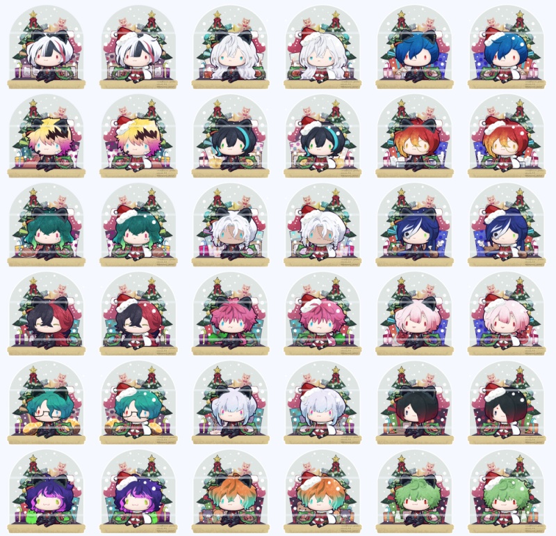 【アクキー】スノードーム風+α【特殊加工有】