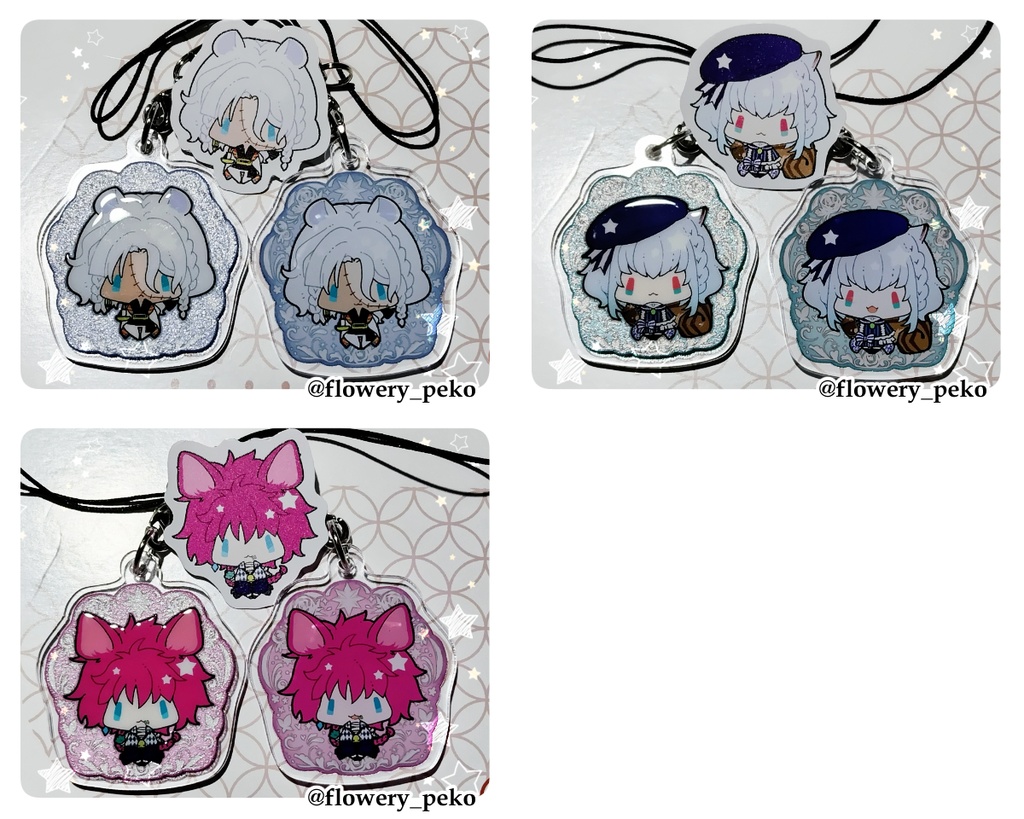 【アクキー】けももふ★【特殊加工有】