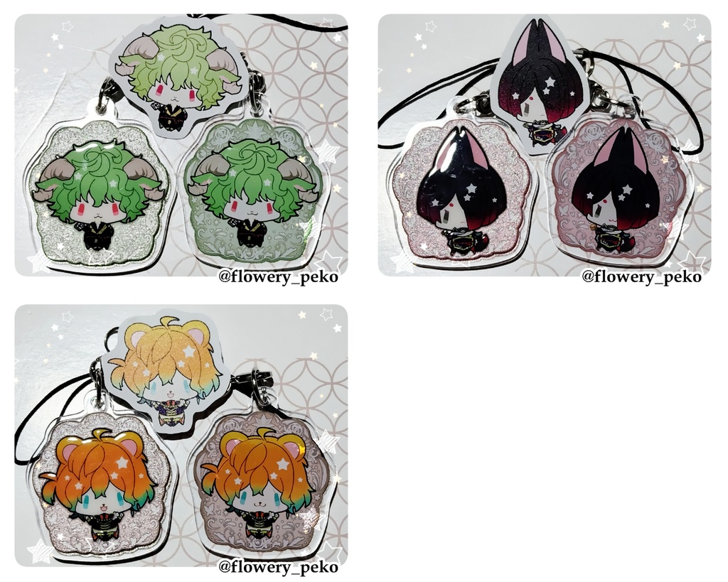 【アクキー】けももふ★【特殊加工有】