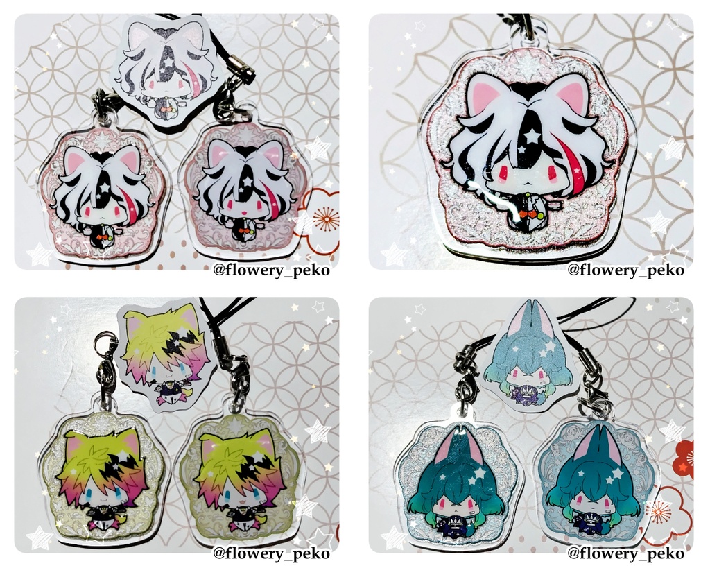 【アクキー】けももふ★【特殊加工有】