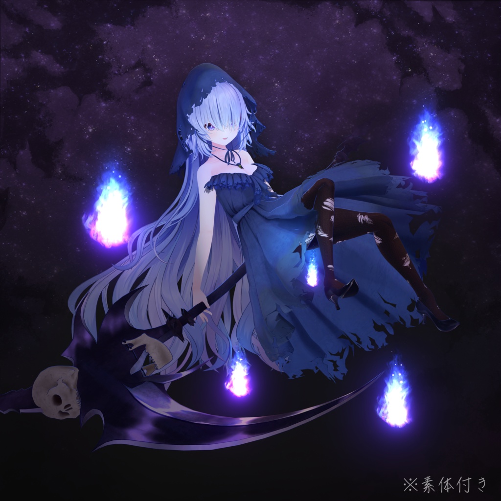 オリジナル3Dモデル「リリアパ(Rereapa)」