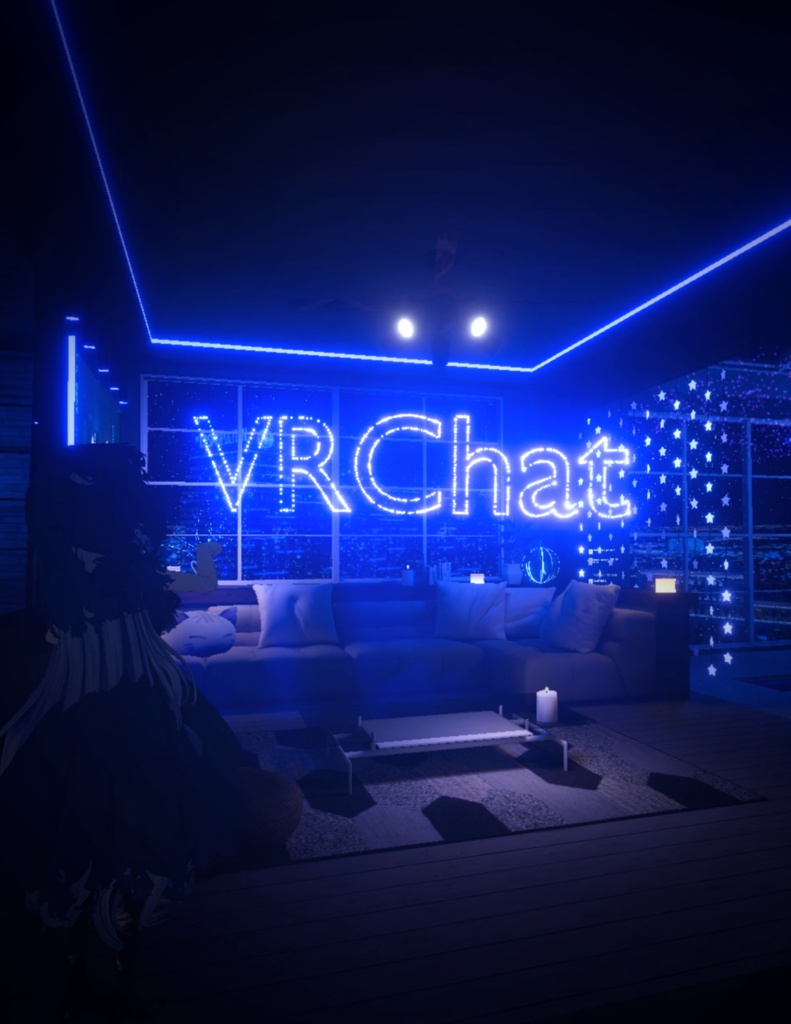 夜空に「文字を描ける」花火-TextFireworks- (全40種)【VRC想定・MA対応】