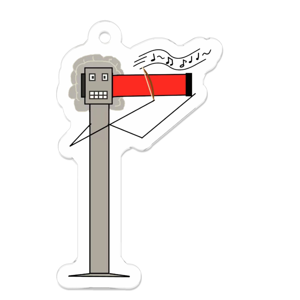 アクリルキーホルダー 街カゴ屋キャラクターシリーズ