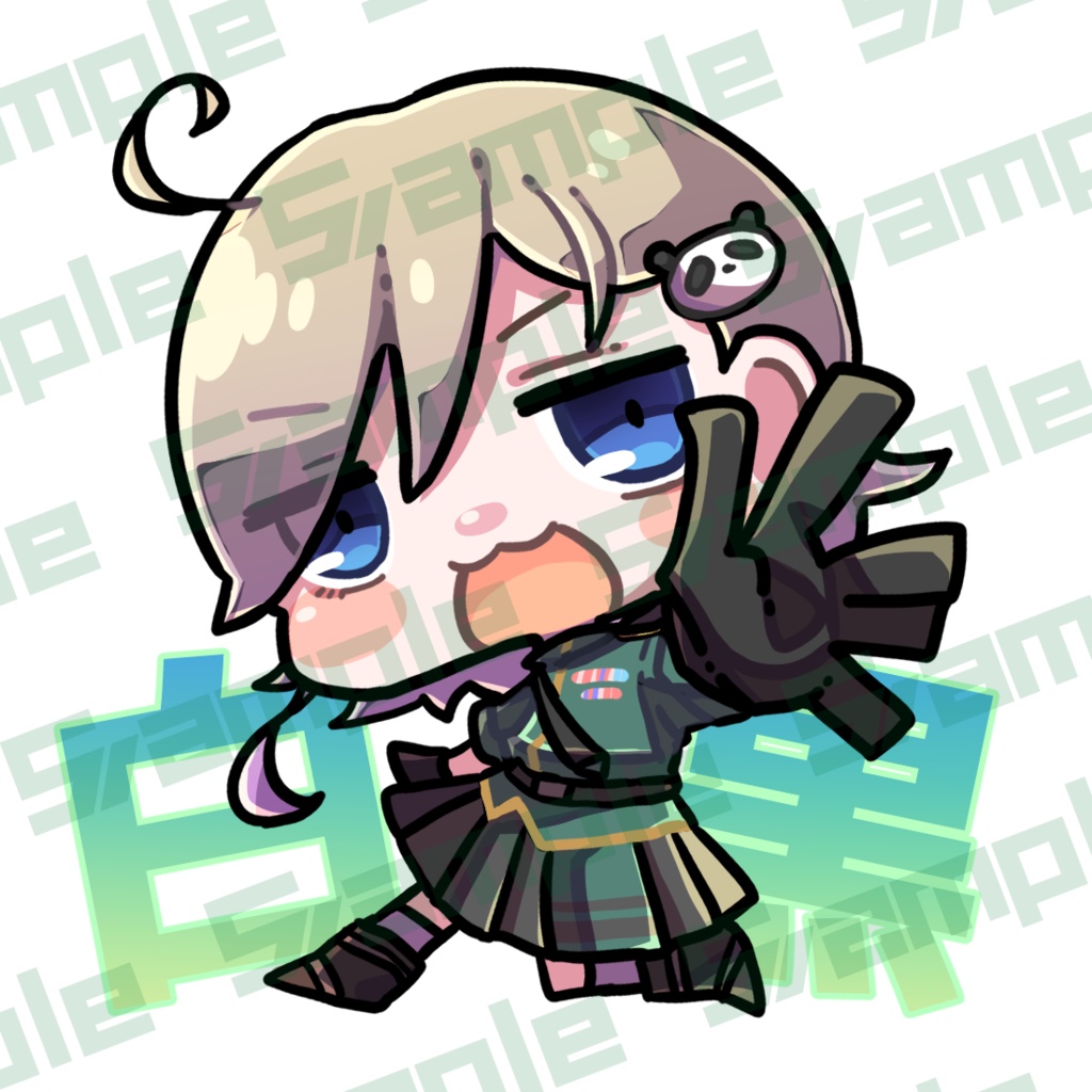 こしへらのちょっとおっきいアクキー【キャラソン特典】