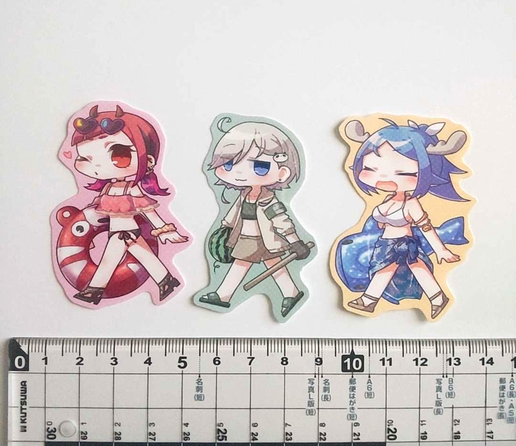 夏だ!水着だ!!ステッカー