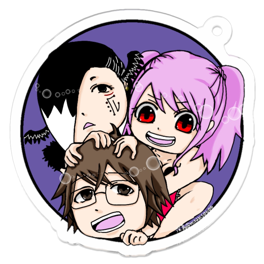 オリキャラアクリルキーホルダー