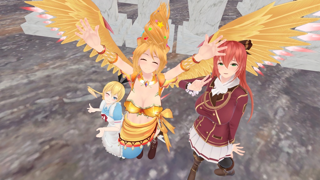 【VRC想定髪型】メガ盛りヘアー