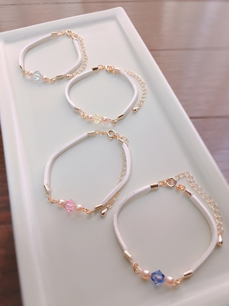 fine モチーフ イメージカラーブレスレット