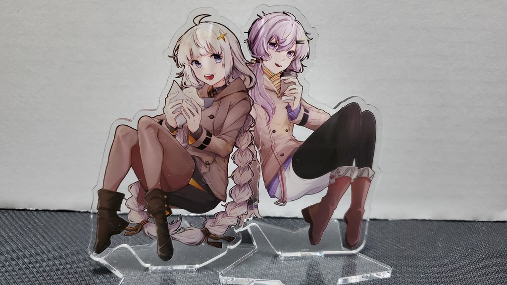 結月ゆかり　紲星あかり　アクリルスタンド