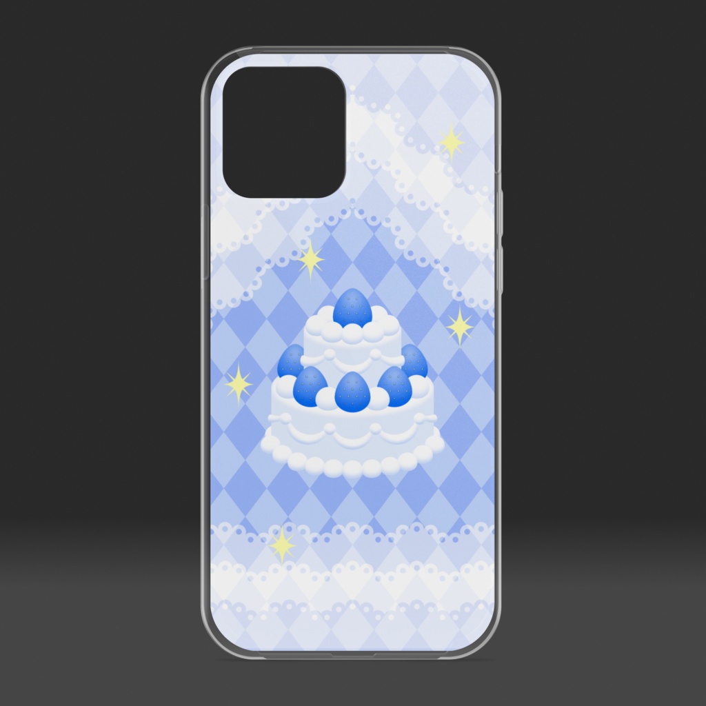 推し色ケーキ◇青◇