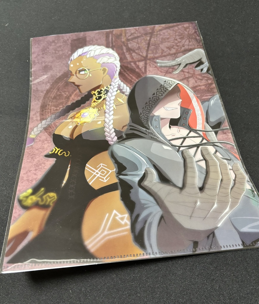 [委託]ククリ＆ドロレス クリアファイルとシール