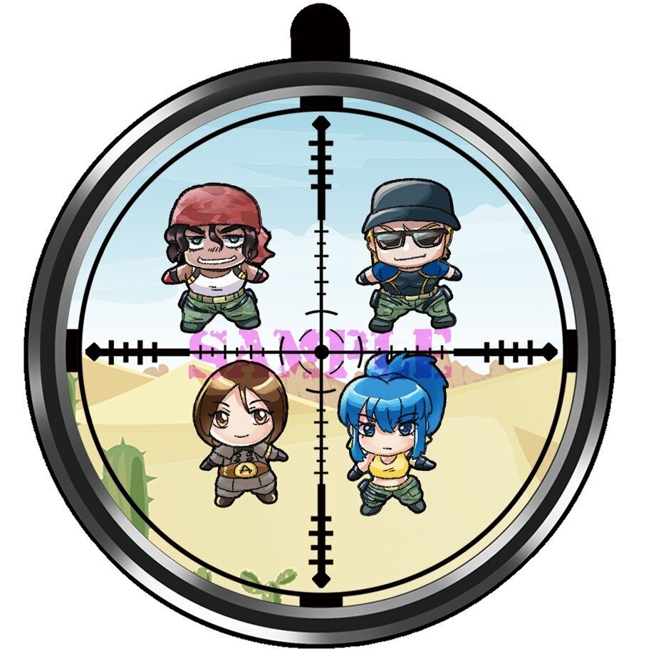 怒チームのシャカシャカアクキー