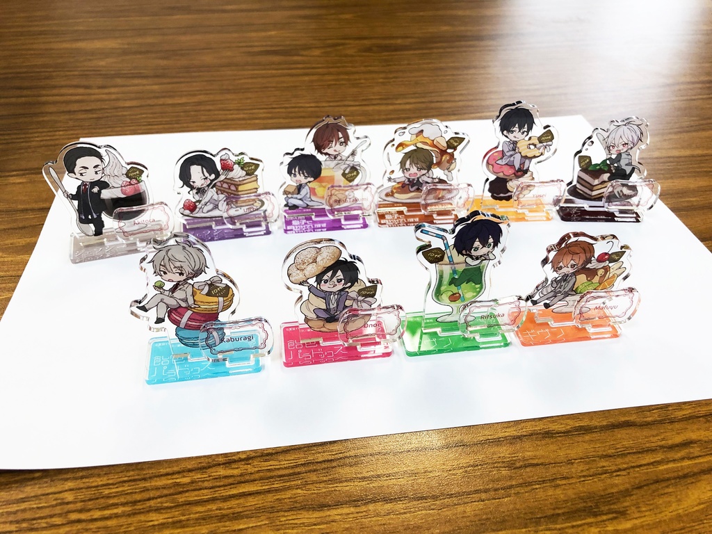 【Cheri+】連載作品トレーディングミニアクリルスタンド(ランダム・描き起こし全10種)