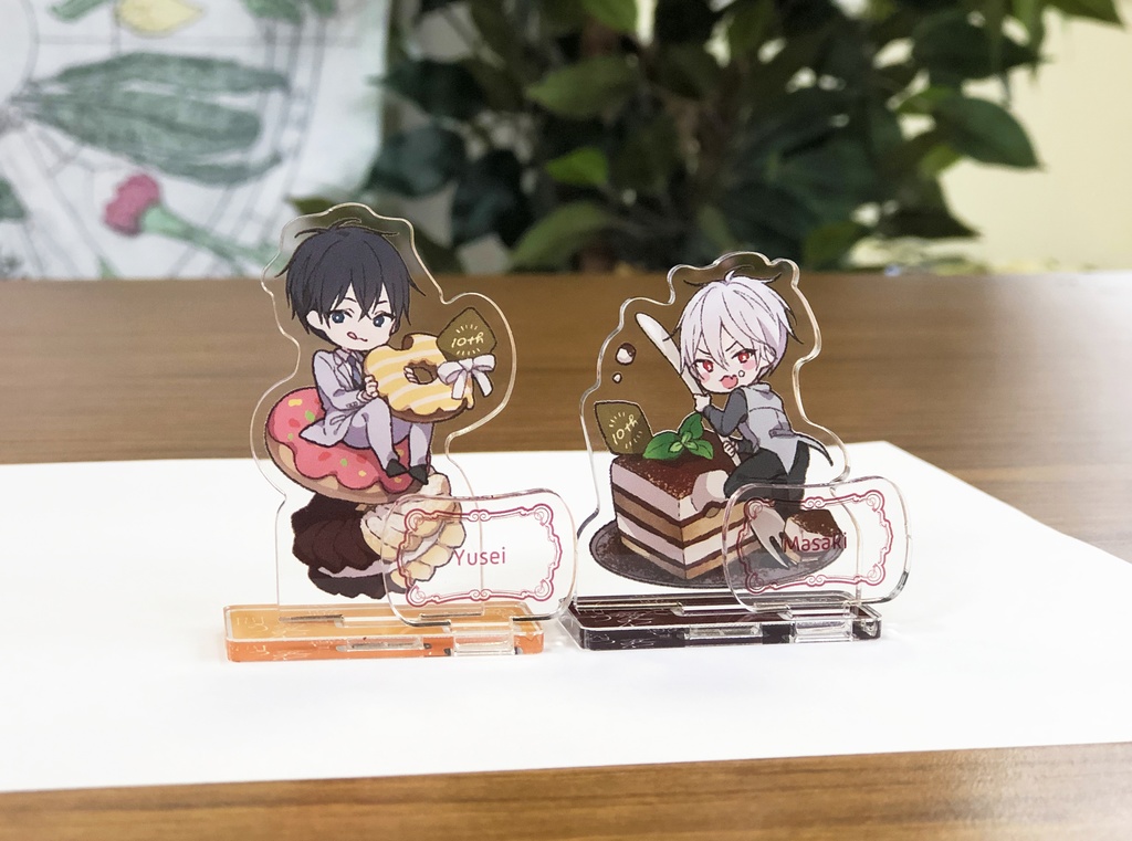 【Cheri+】連載作品トレーディングミニアクリルスタンド(ランダム・描き起こし全10種)