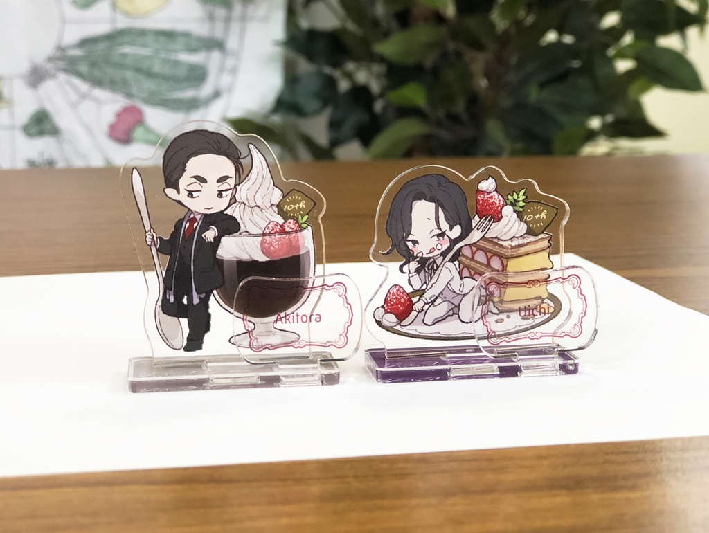 【Cheri+】連載作品トレーディングミニアクリルスタンド(ランダム・描き起こし全10種)