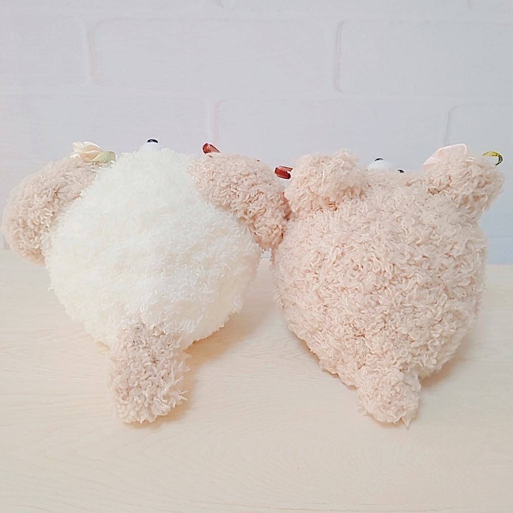 おまんじゅう 着ぐるみ(くま/いぬセット)