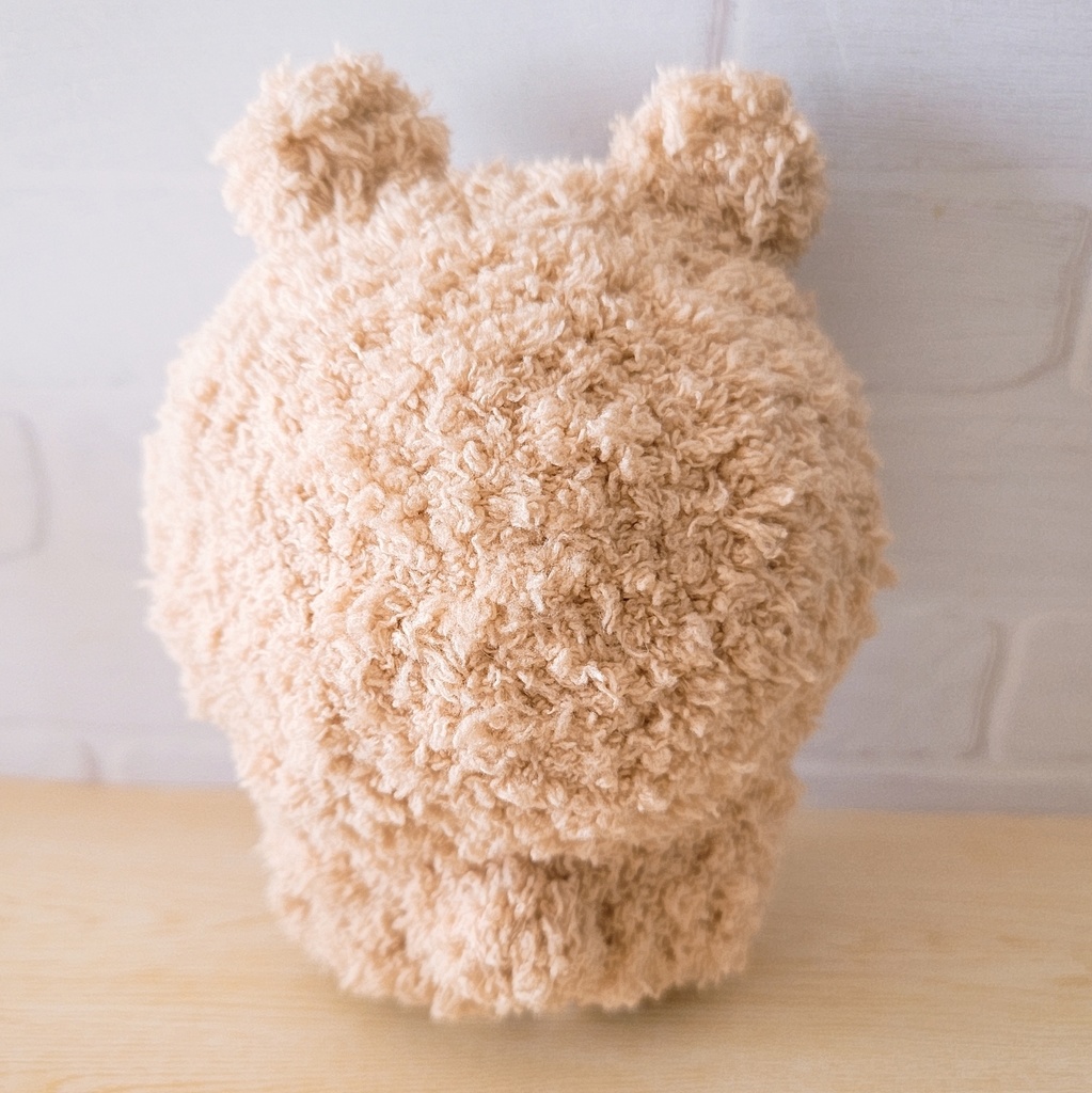 12cmぬい服 ポンチョ(くま①)