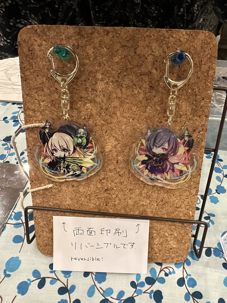 閃刀姫レイ&ロゼSD両面アクリルキーホルダー