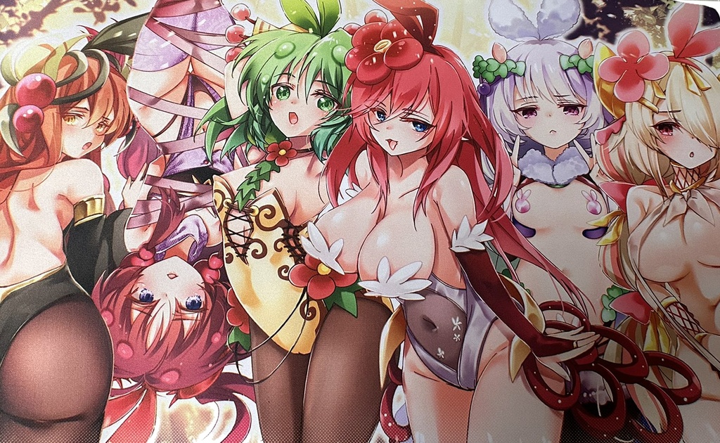 蟲惑魔BunnyGardenプレイマット