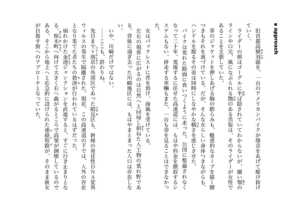 小説【迷宮信書】