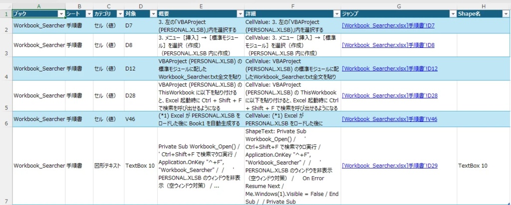 【無料Excelマクロ】高速・網羅型 全文検索ツール - ブック全体の図形やテキストも一括抽出